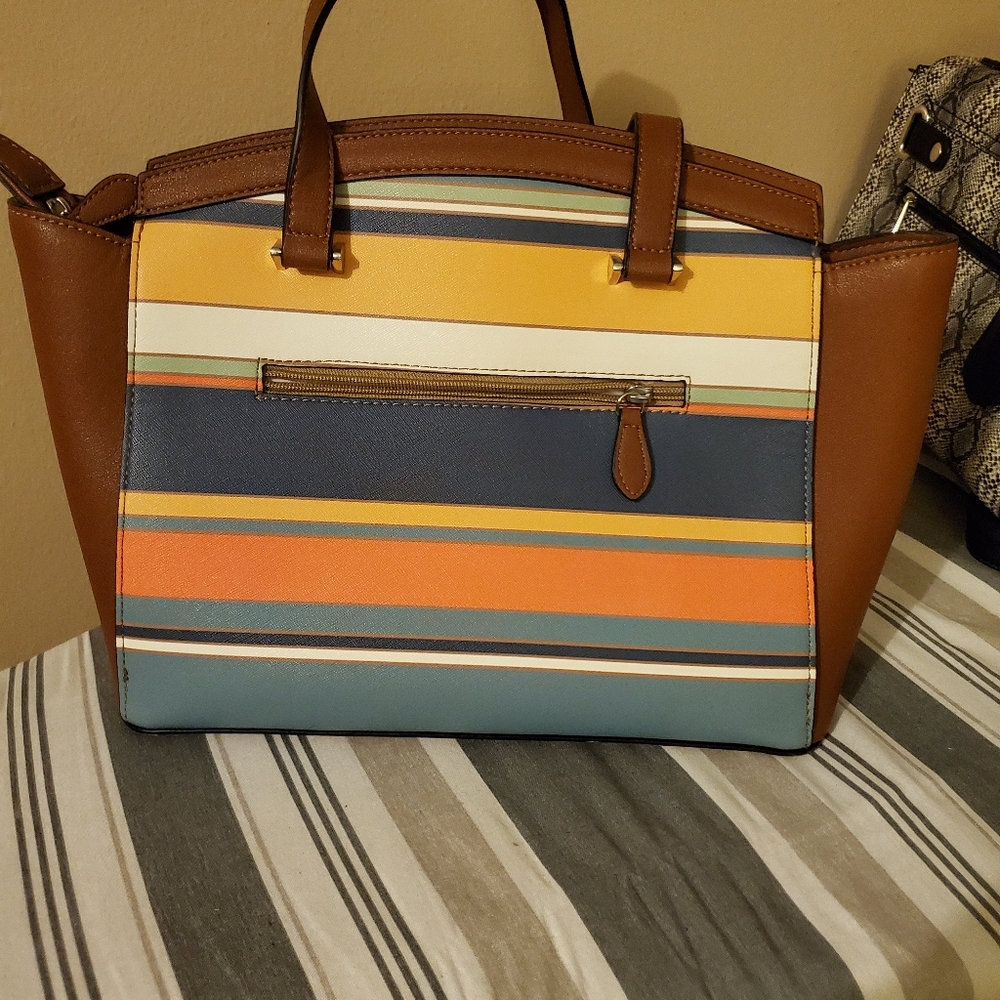Multicolored chaps bag